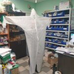Комбинезон одноразовый (Каспер), с капюшоном из ткани 30 гр/м2 6XL