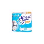 Бумага туалетная "Ь" CLASSIC, 2х слойная, 4 рул в упаковке