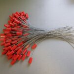 Пломба Призма 1.8, 300 мм, стандарт (красный, лазерная маркировка)