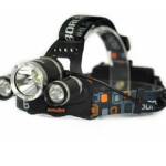 Аккумуляторный фонарь налобный Boruit RJ-3001/3002 ZOOM